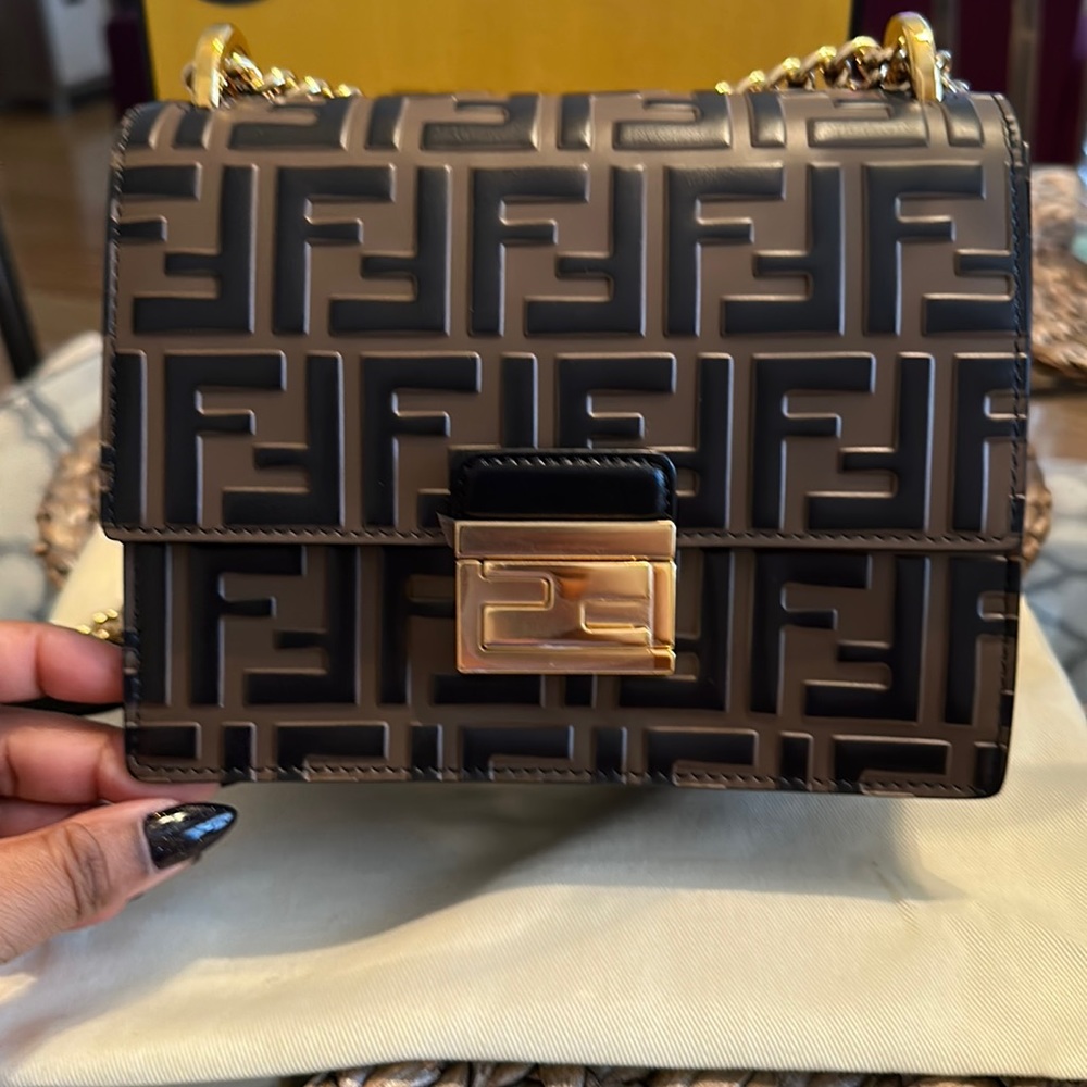 Fendi Kan U Small Zucca Print